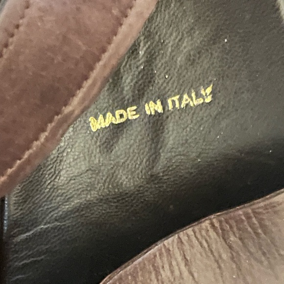 Prada Leather Sandals Adjustable Ankle Straps Y2K - Picture 7 of 15